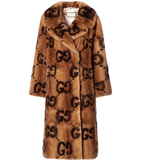 gucci topcoat|gucci fur coats female.